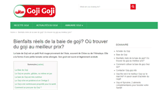 Desktop Screenshot of goji-goji.info