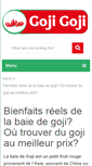 Mobile Screenshot of goji-goji.info