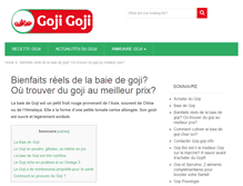 Tablet Screenshot of goji-goji.info